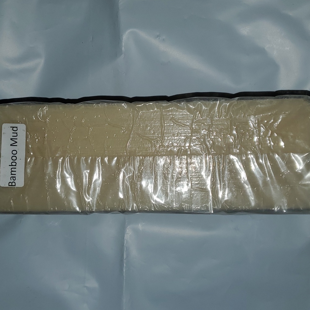 1 solid whole uncut shea Soap loaf loave - Bamboo Mud 3.5lbs Reserved For Bogiro